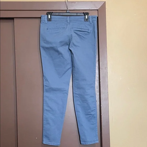 Market & Spruce Blue Skinny Pants - Picture 2 of 5